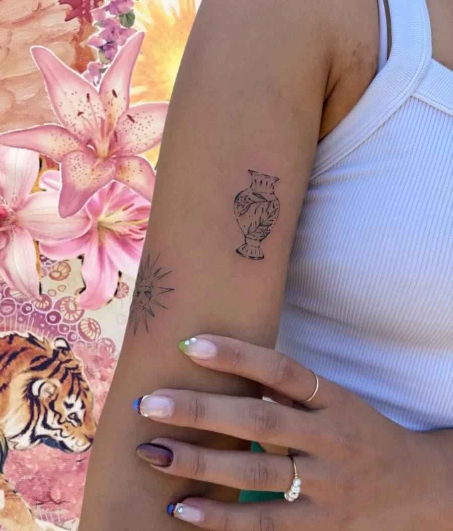 Stylish and delicate dainty tattoo designs