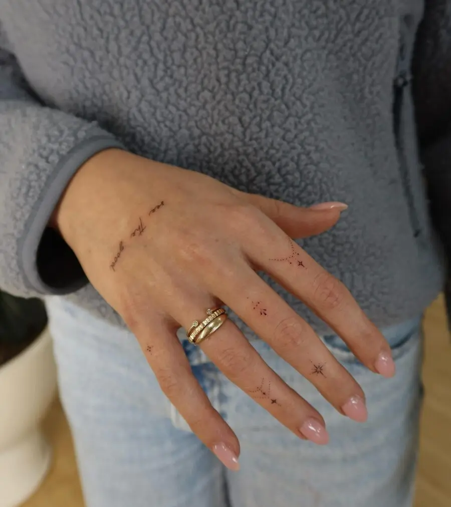 Intricate Dainty Tattoos for a Subtle Look