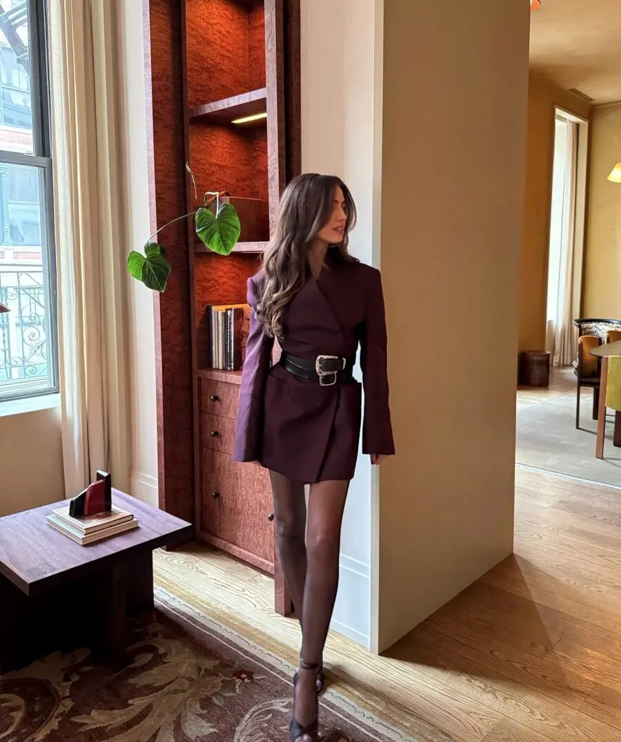 Chic blazer dress for sophisticated settings