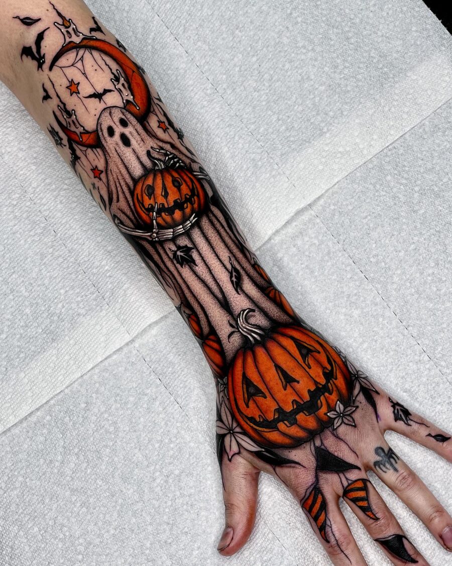 Spooky Festive Halloween Tattoo Inspiration