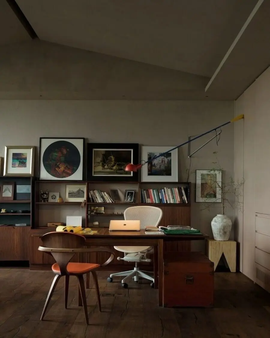 Stylish and functional home office setup