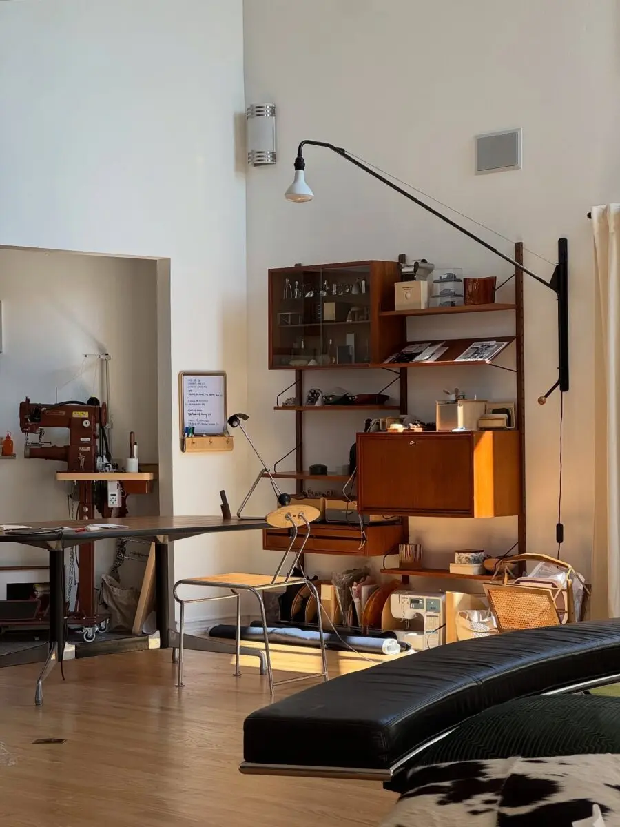 Stylish Mid-Century Inspired Home Office Space