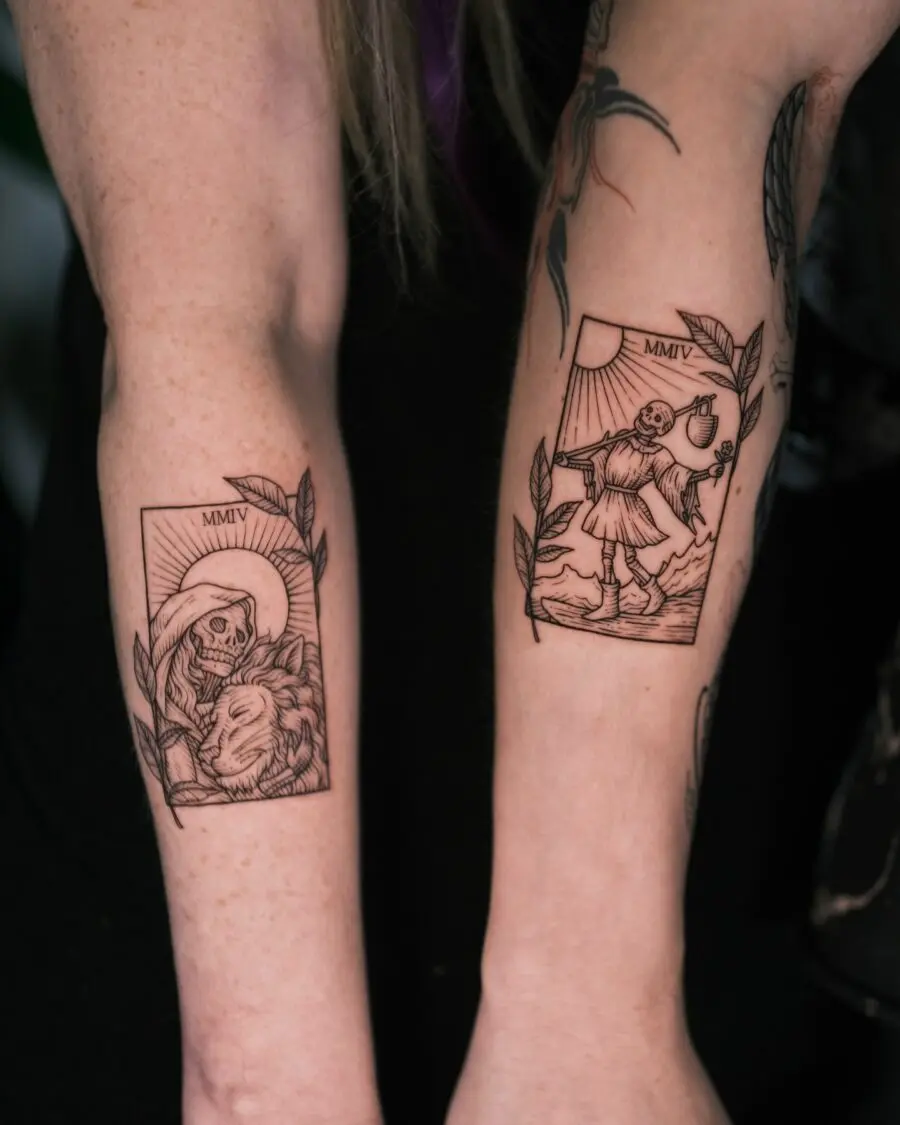 Unique mother-son tattoo designs with deep meaning
