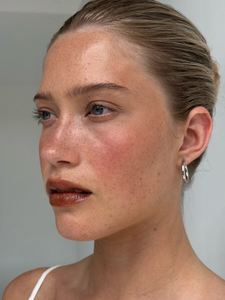 Effortlessly radiant clean girl makeup look
