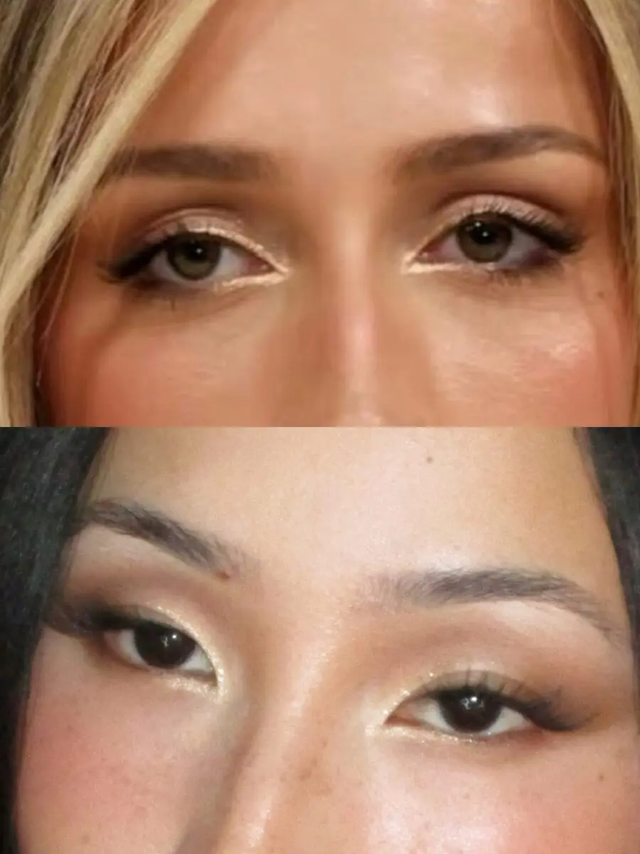 Elegant small eyes makeup for a striking look