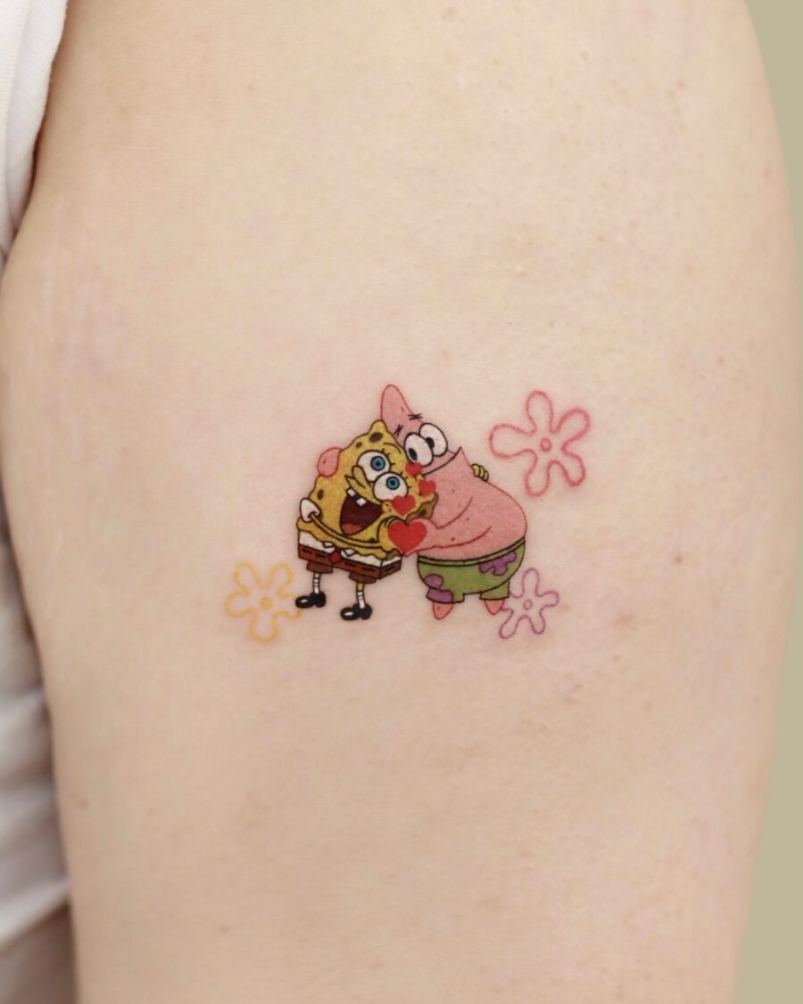 SpongeBob and Patrick's Friendship Tattoo