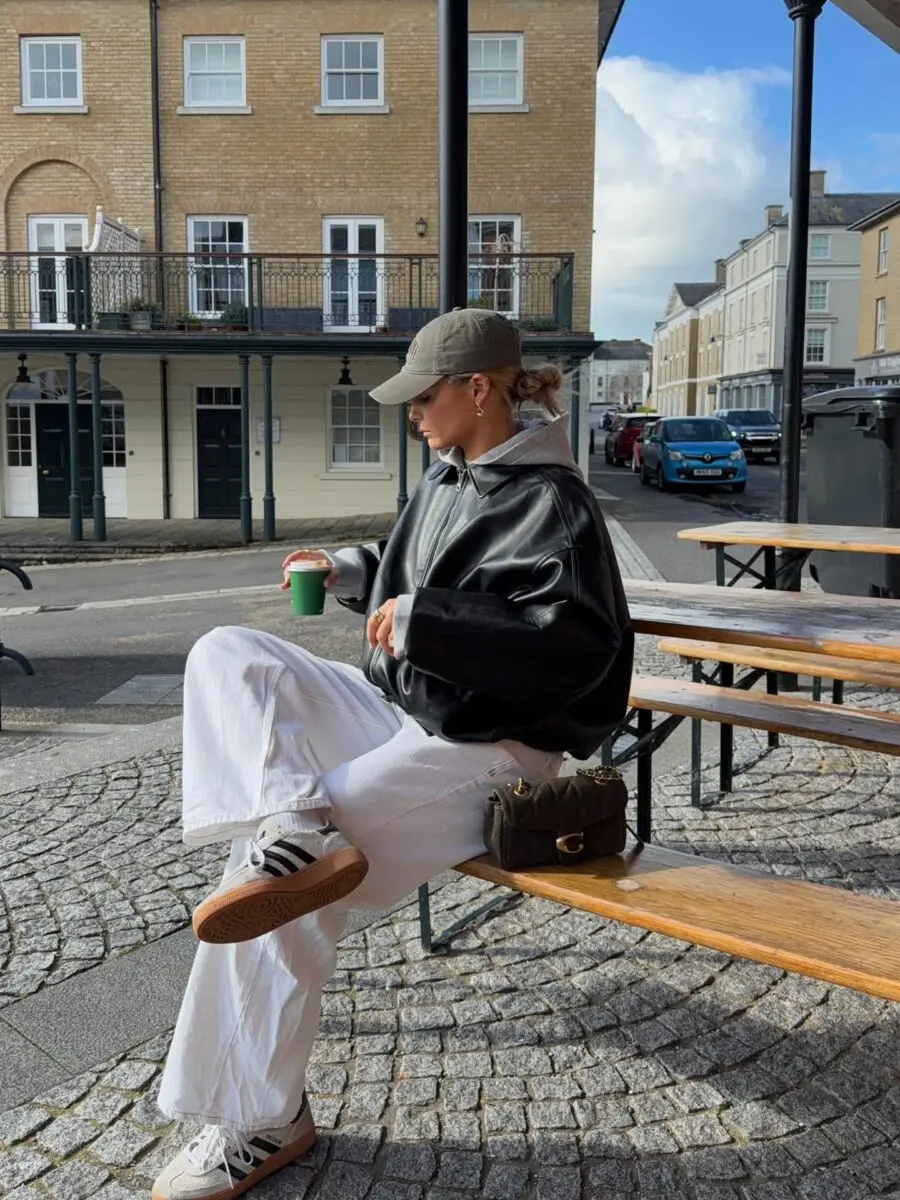 Effortlessly chic casual street style outfit