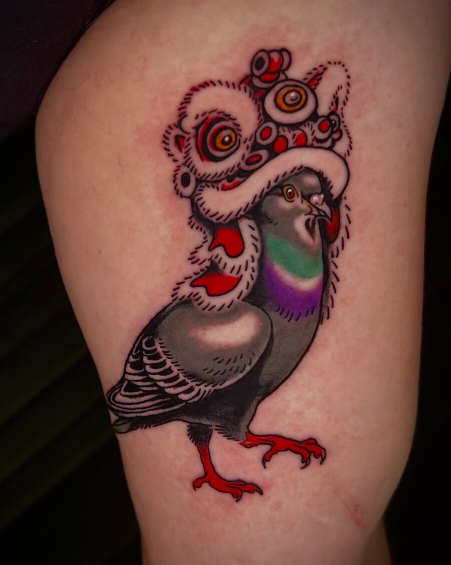 Vibrant Turkish Tattoo with Unique Design Elements