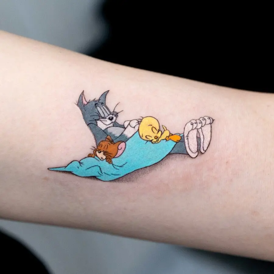Playful Tweety Designs with Iconic Characters