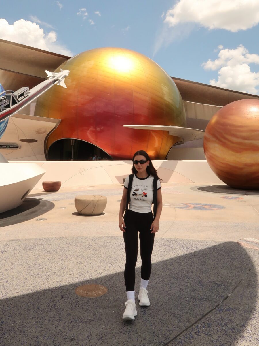 Chic Space-Themed Outfit for Universal Studios