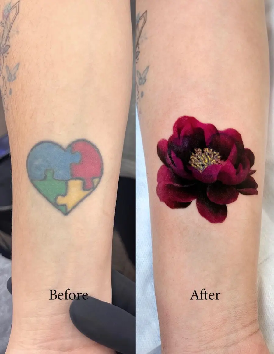Transforming a Puzzle into a Floral Masterpiece