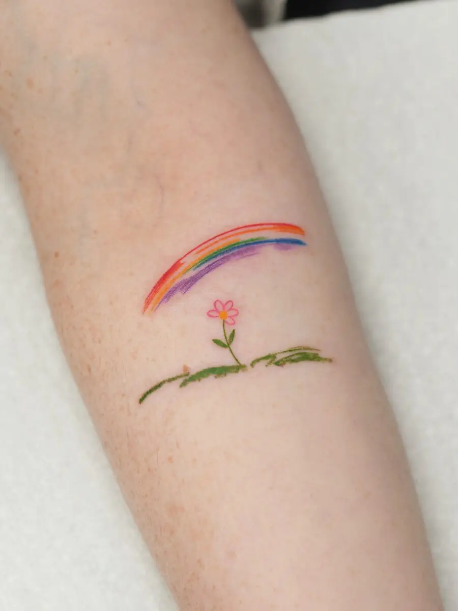 A colorful tribute to rainbow babies