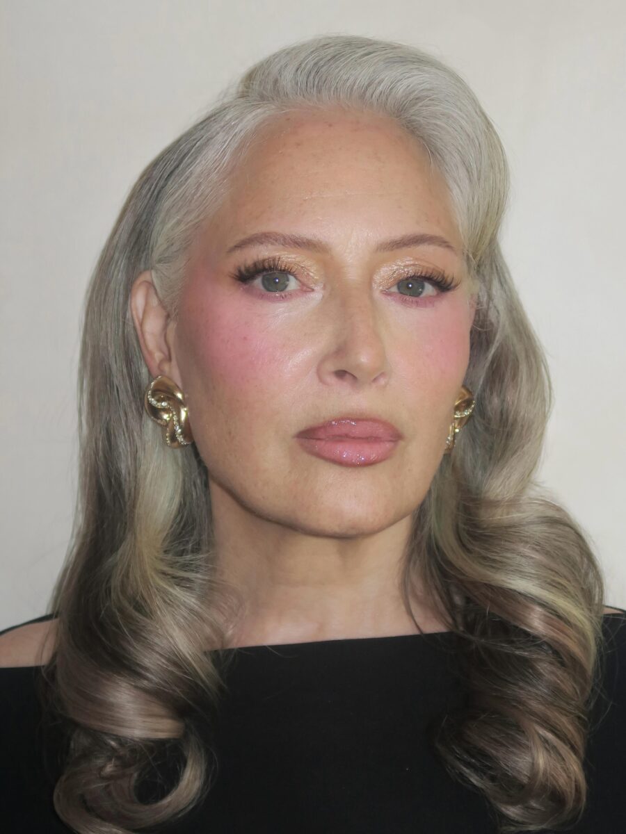 Elegant and radiant wedding guest makeup look