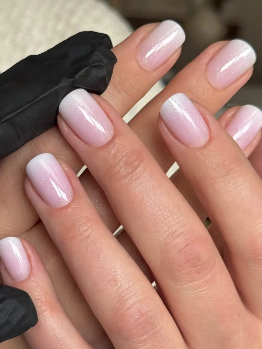 Elegant Baby Boomer Nails with a Modern Twist