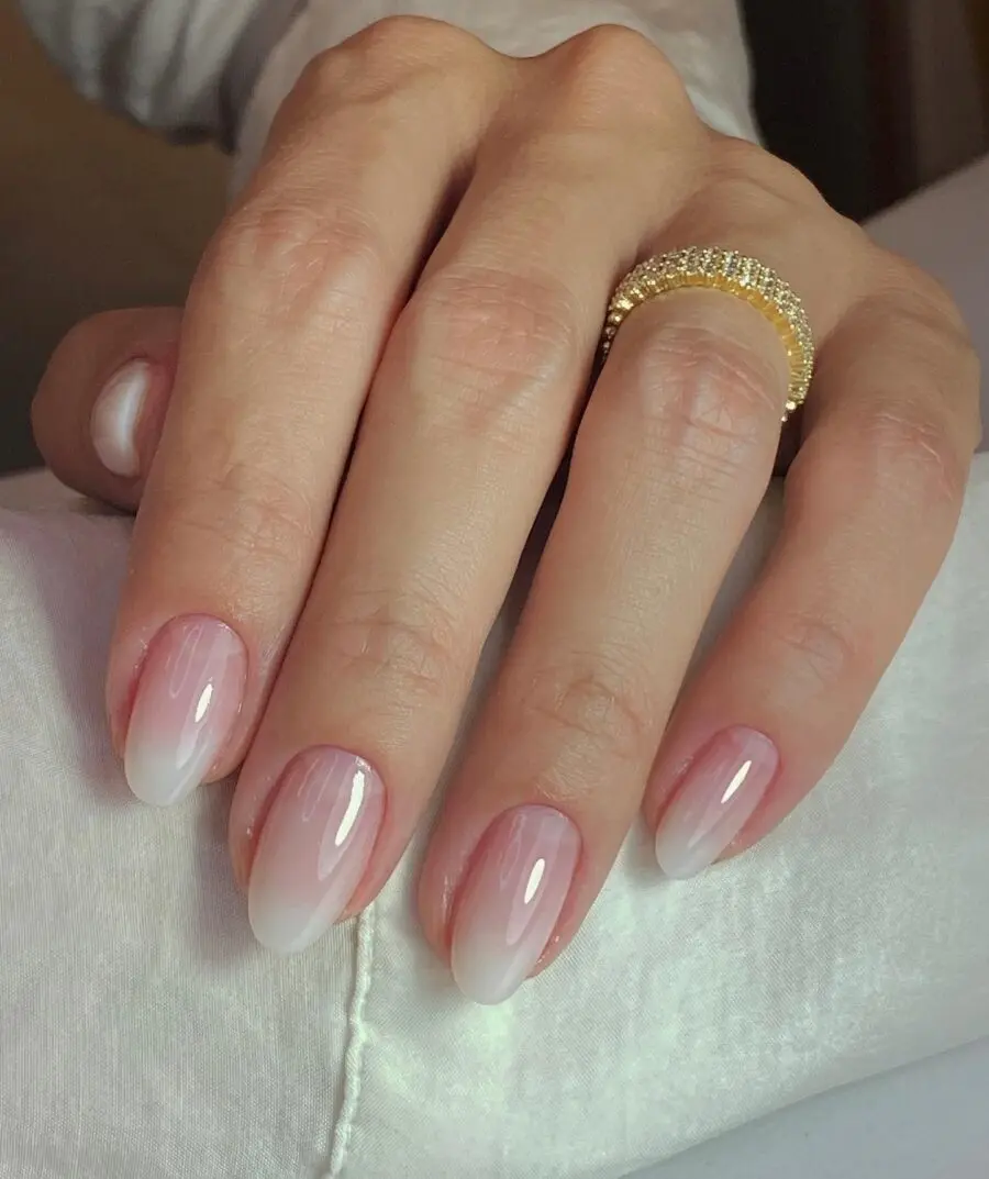 Chic Baby Boomer Nail Design Inspiration