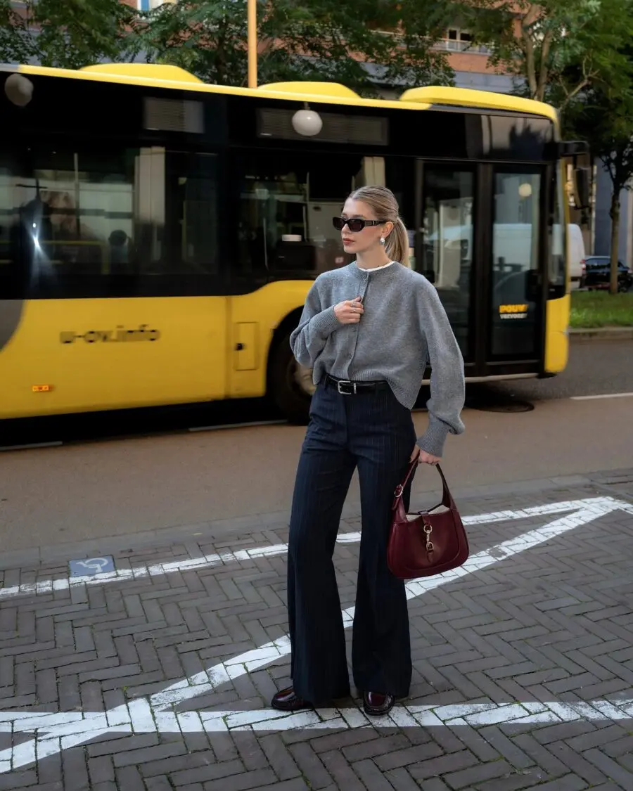 Chic Semi-Formal Street Style Outfit Inspiration