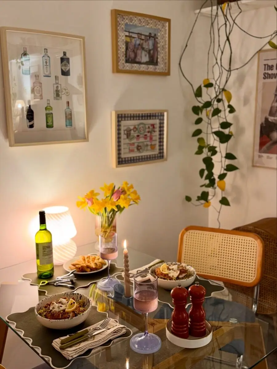 Charming dining space with a cozy vibe