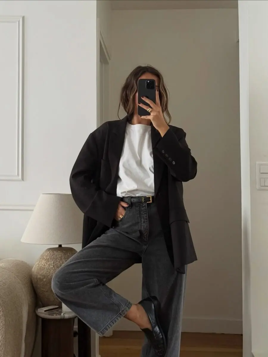 Chic and effortless clean girl ensemble