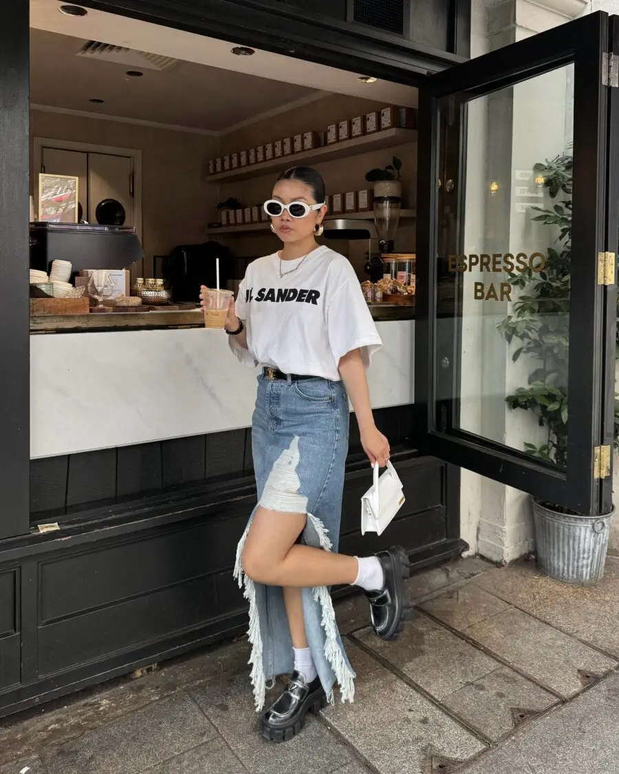 Modern chic with effortless street style vibes