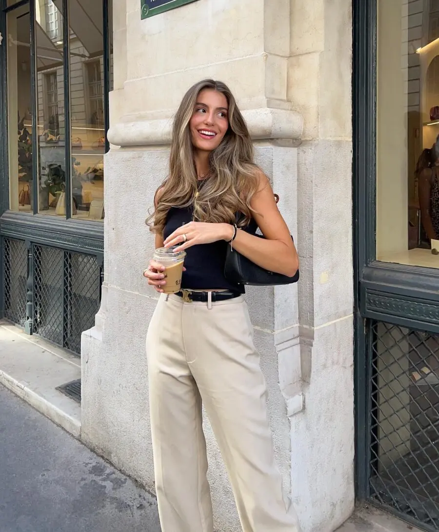 Effortlessly chic street style vibes