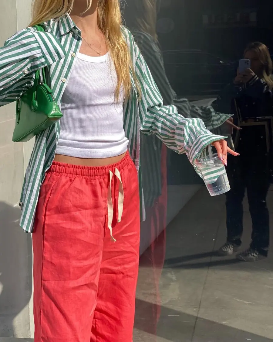 Effortlessly chic clean girl outfit idea