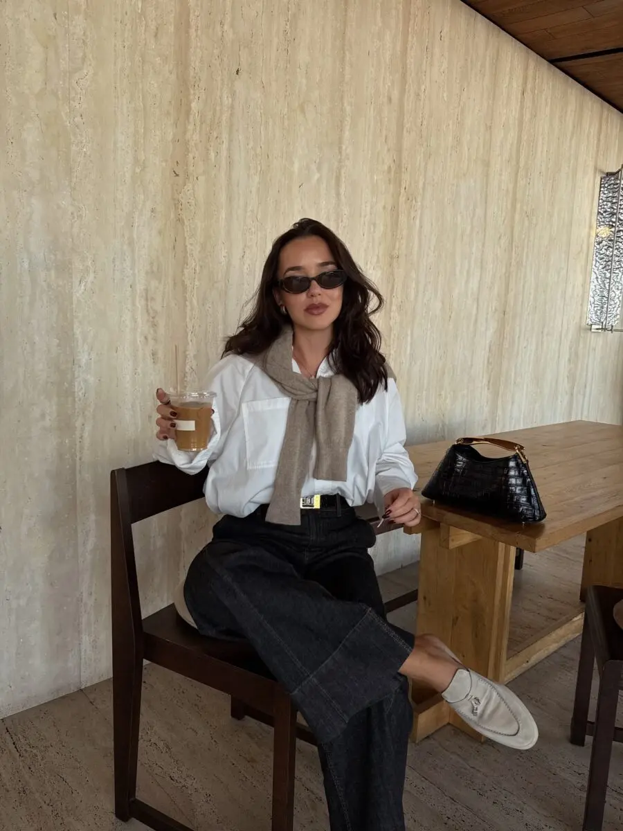 Effortlessly chic clean girl outfit inspiration