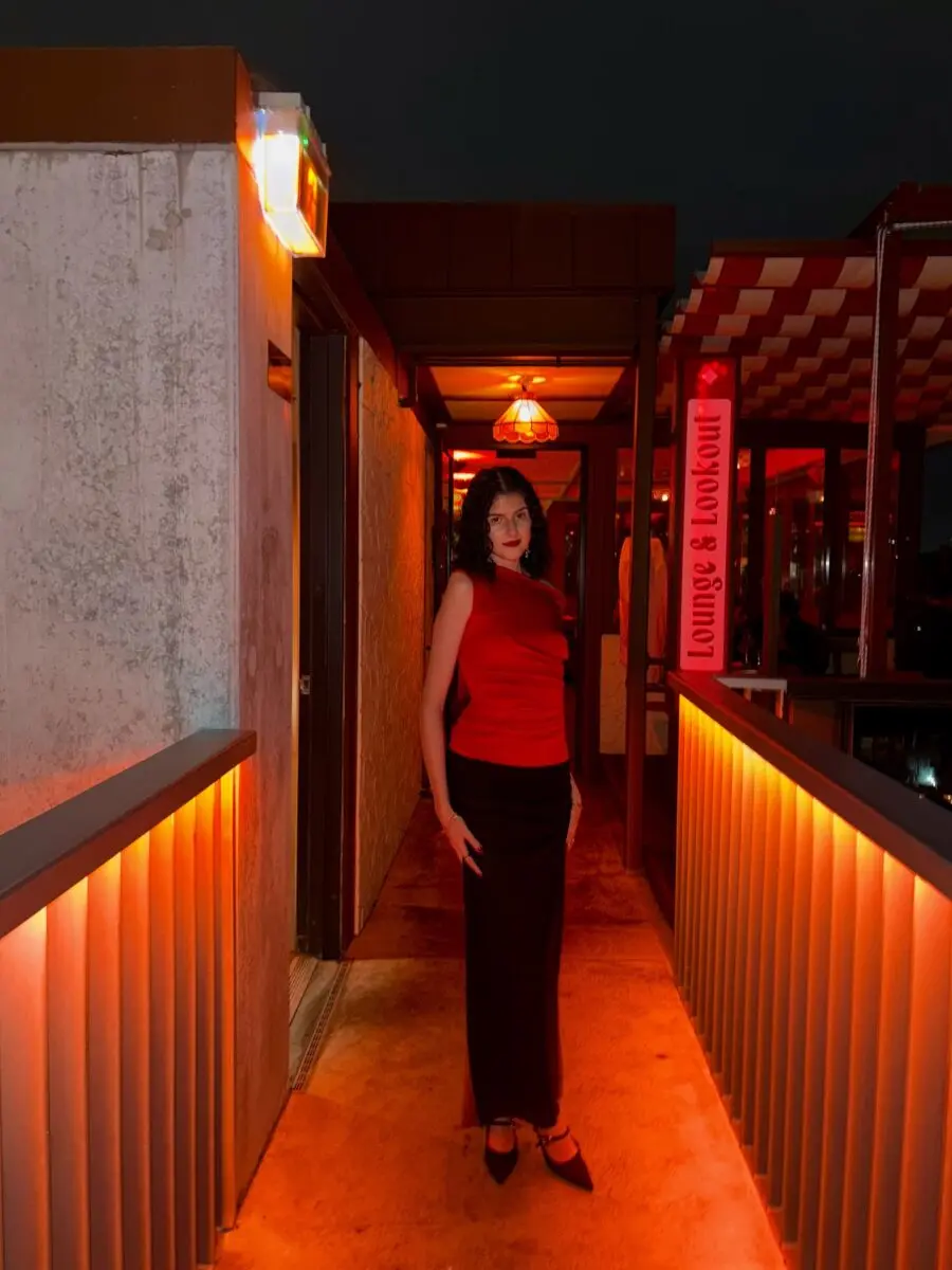 Chic evening look for stylish nights out