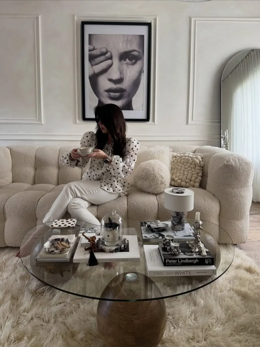 Chic and cozy coffee table design inspiration