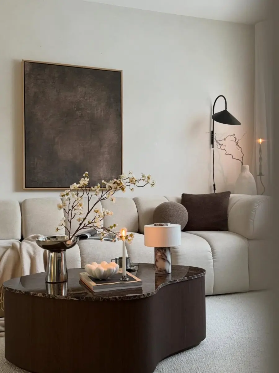 Chic modern coffee table styling ideas