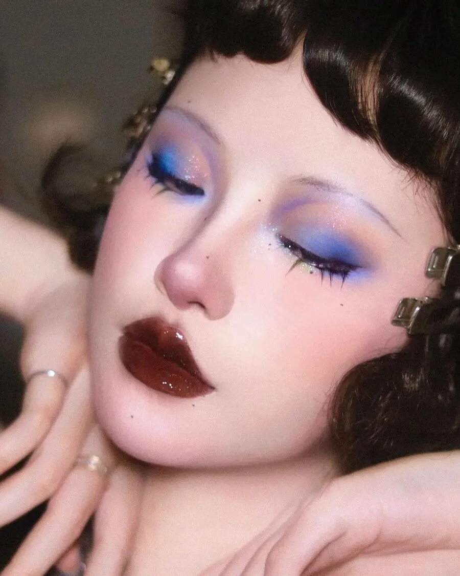 Bold Color Palette with Glossy Finish