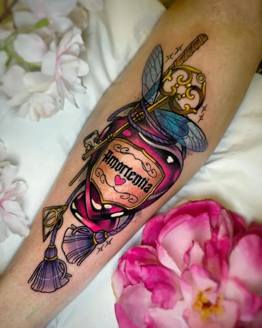 Charming design with magical elements and colors