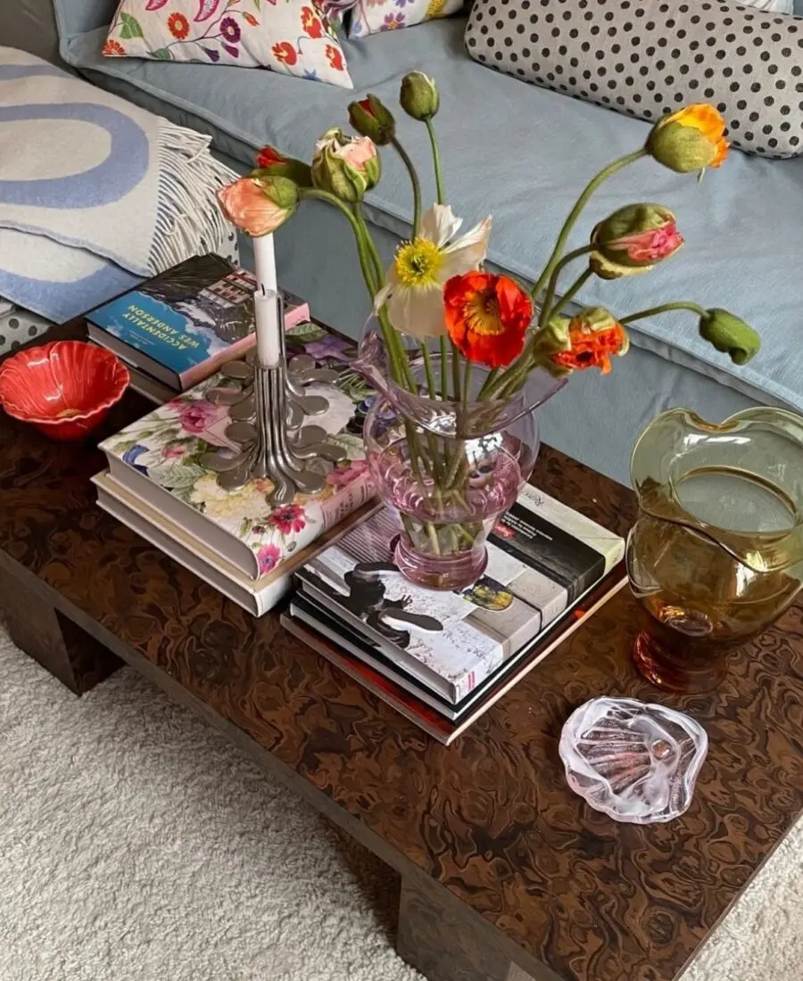 Vibrant Floral Centerpiece on a Chic Table