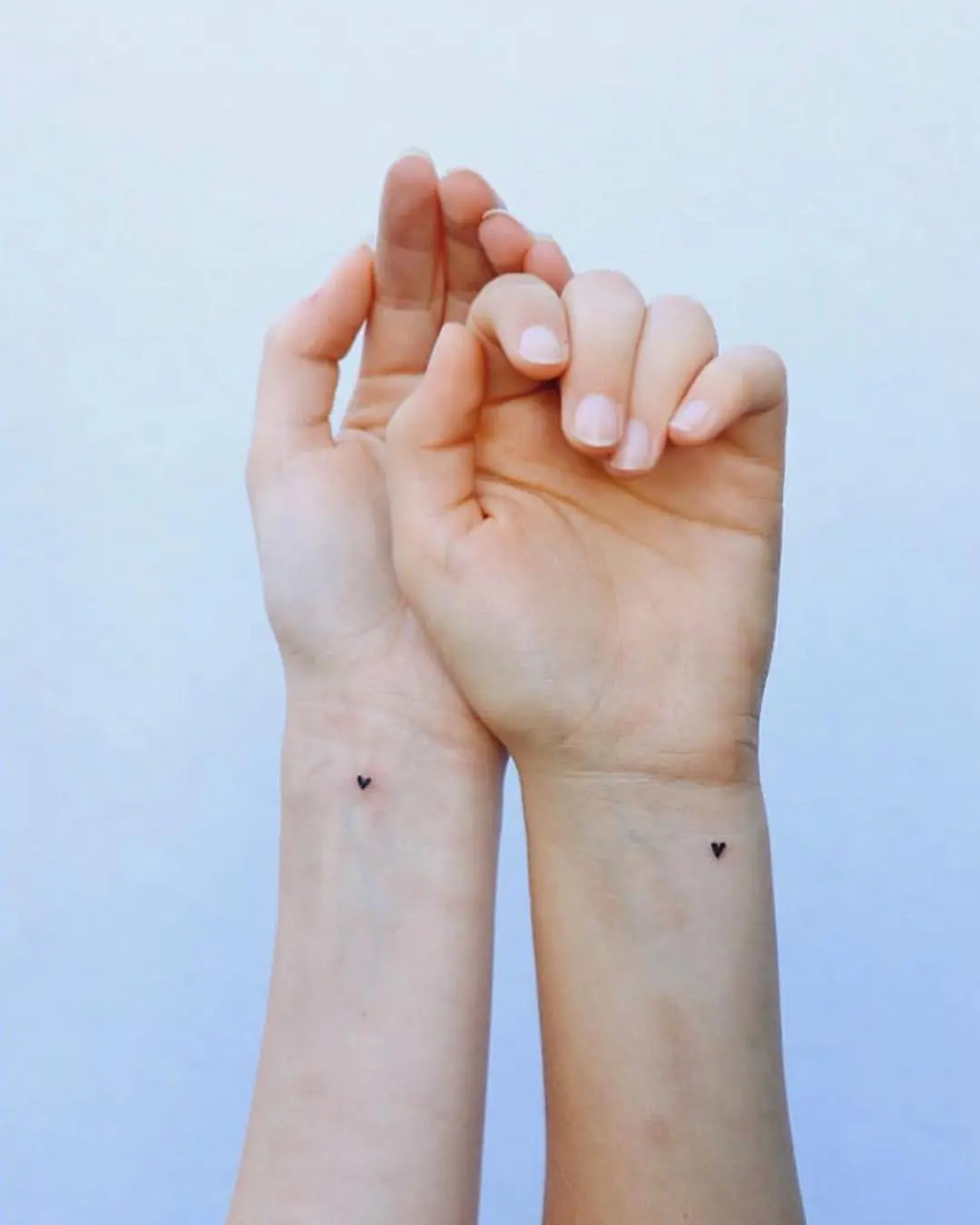 Simple Heart Tattoos for Loving Couples