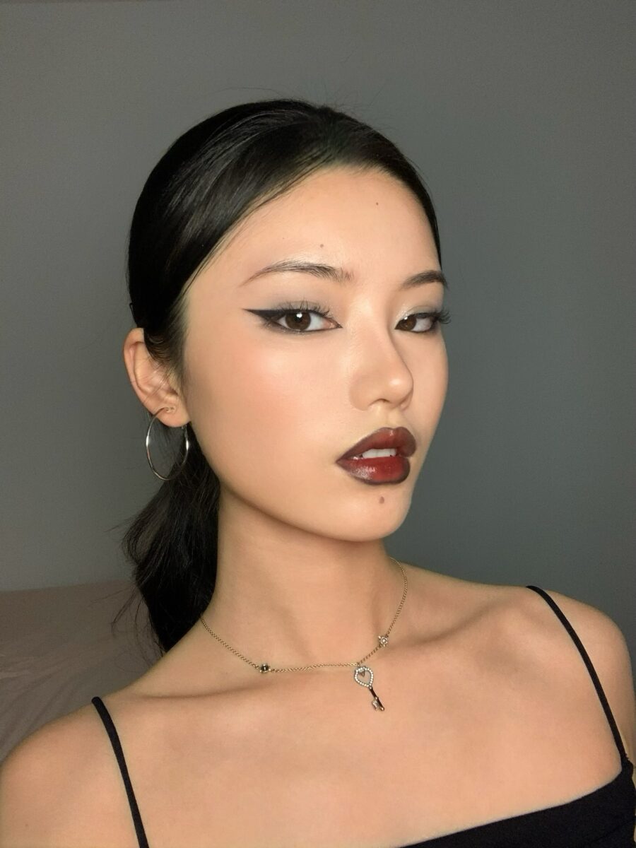 Captivating dark feminine makeup look unveiled