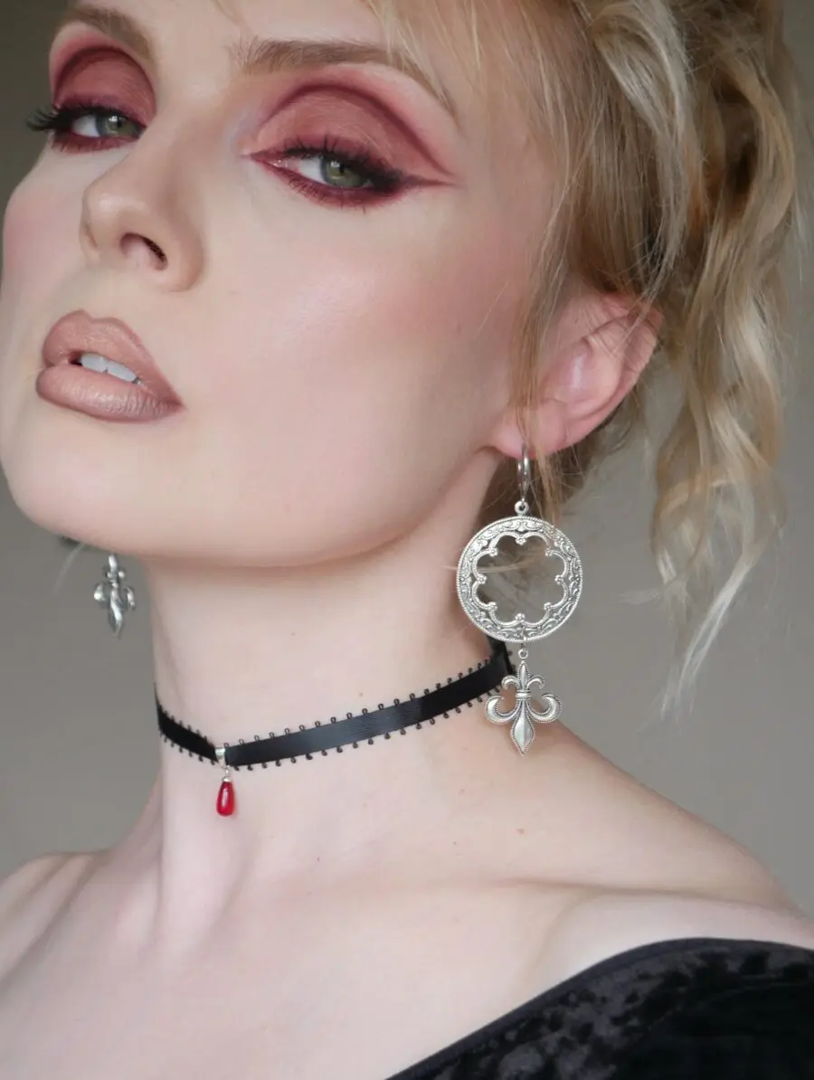 Intense hues define this dark feminine style