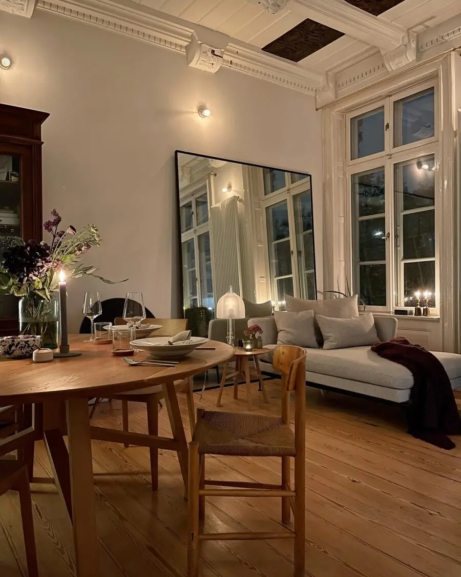 Cozy Minimalism in Dining Room Design