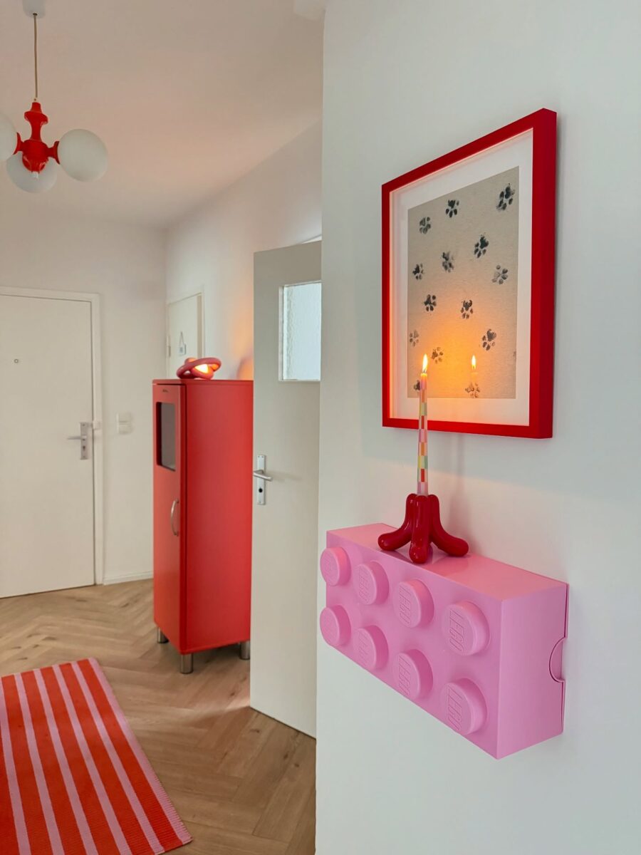 Vibrant and Playful Entryway Decor