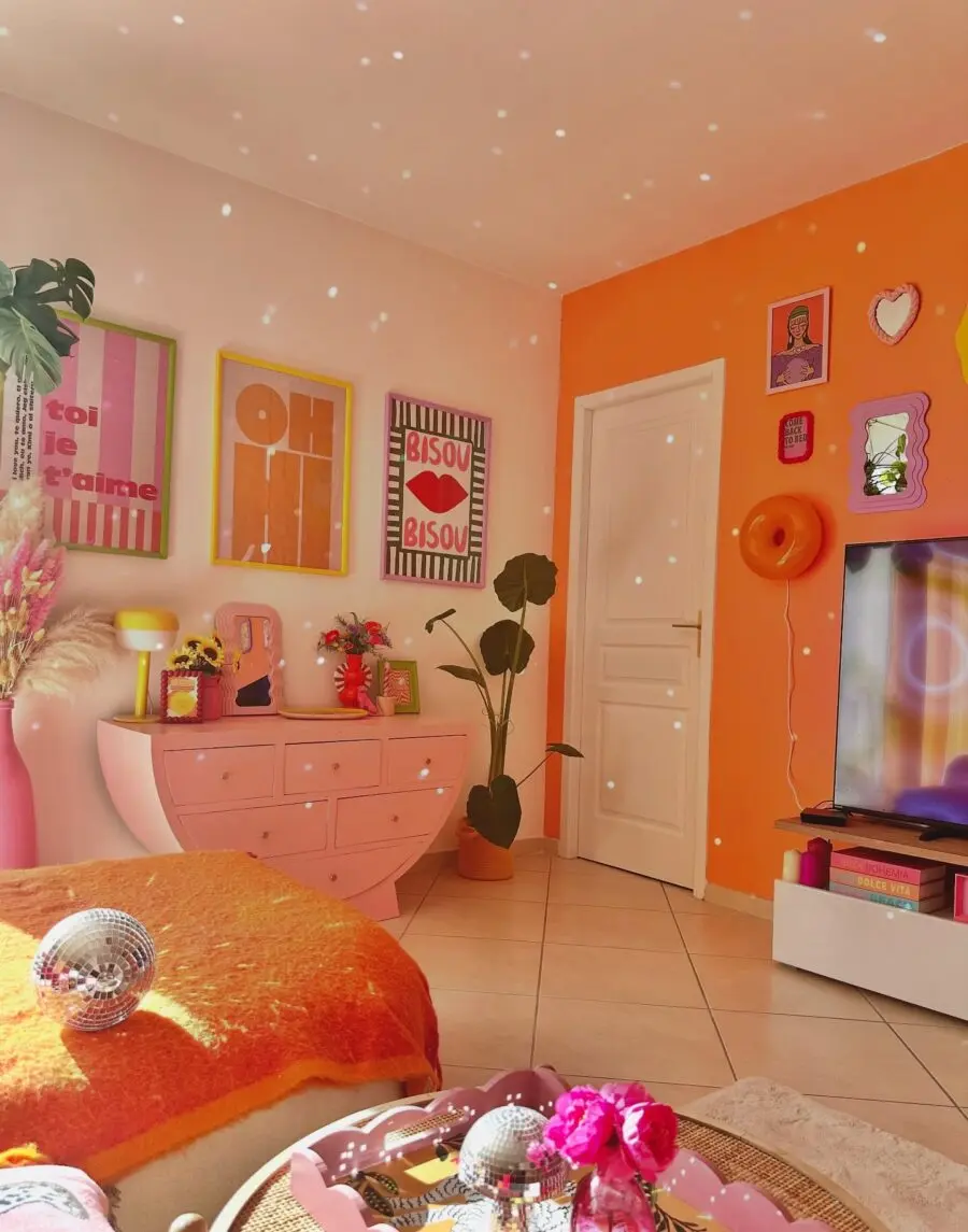 Vibrant hues radiate joy and energy
