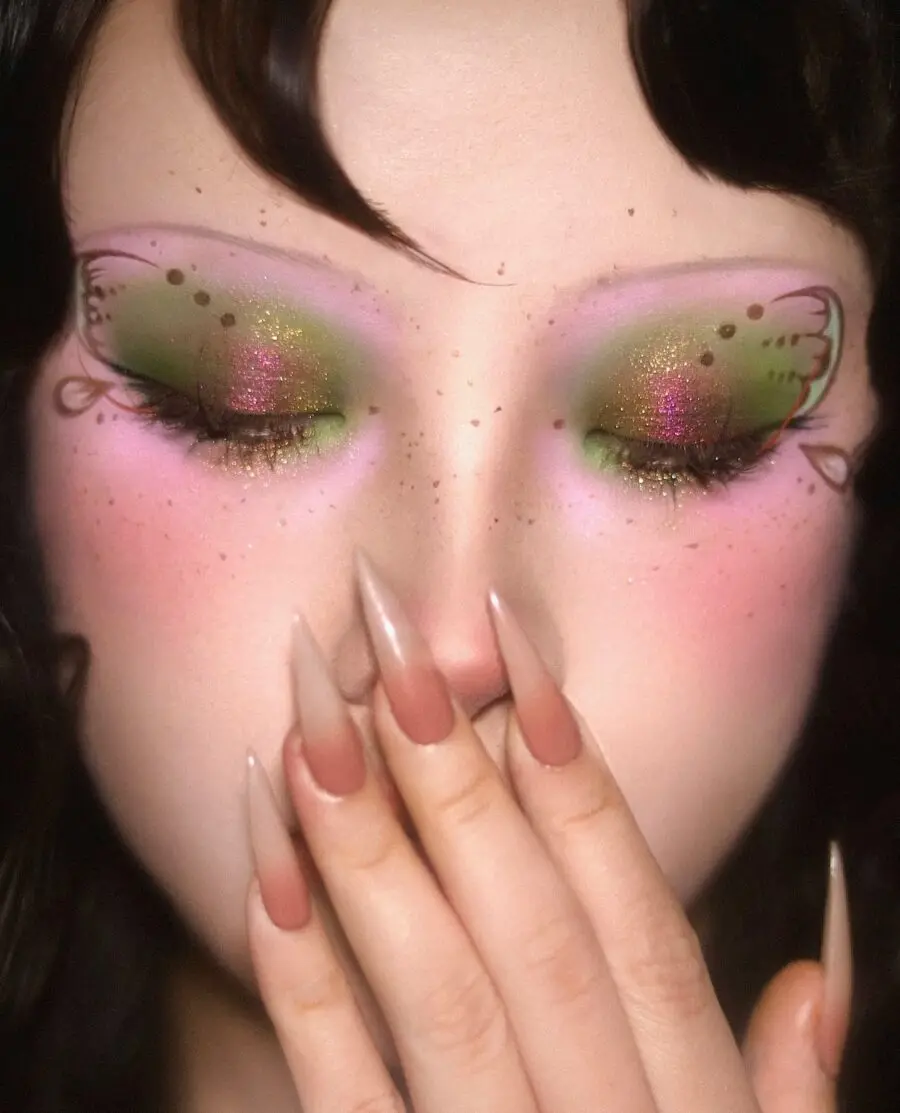Vibrant Fairy-Inspired Douyin Makeup Look