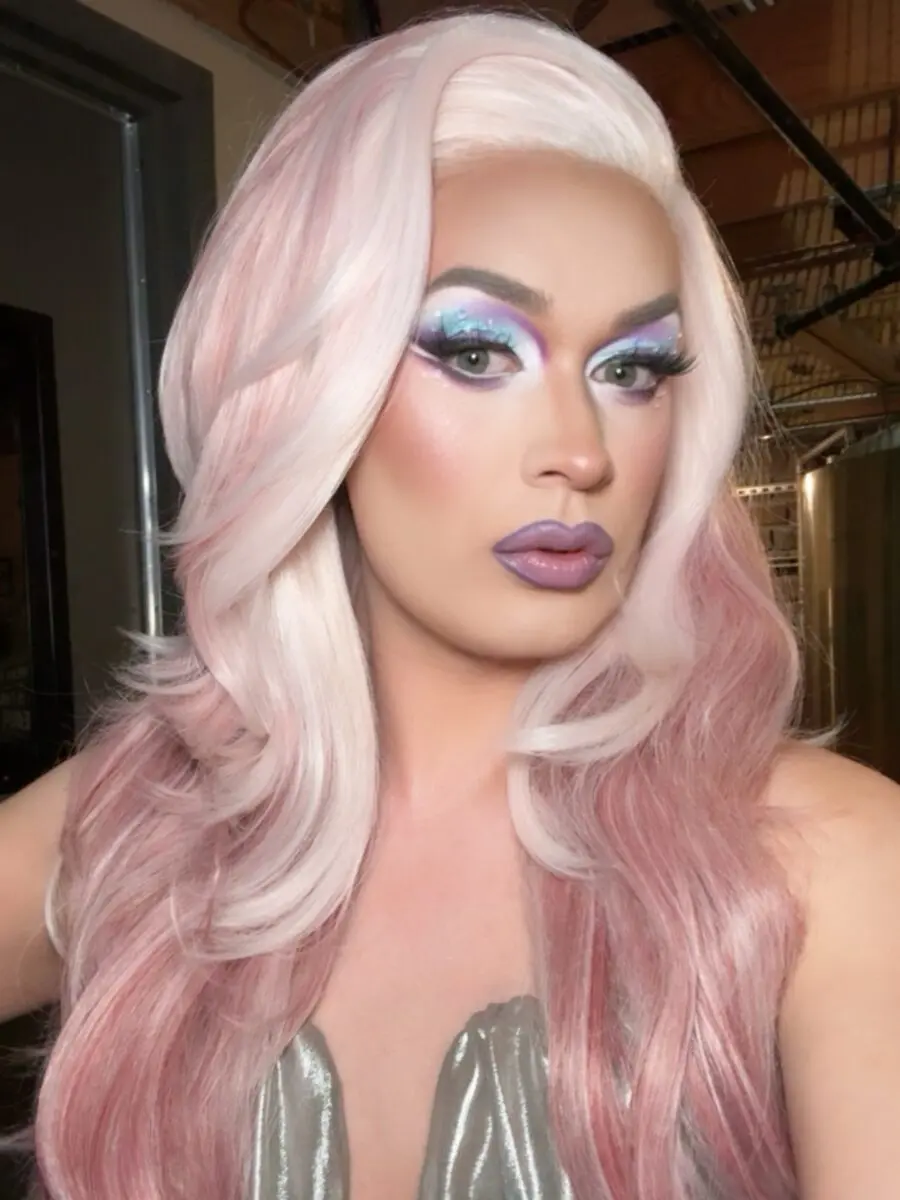 Glamorous pastel hues and bold features shine