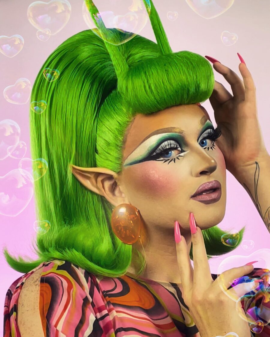 Vibrant and Bold Drag Queen Makeup Artistry
