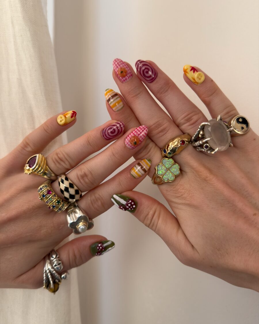 Whimsical Fall Nail Art for Instant Glam