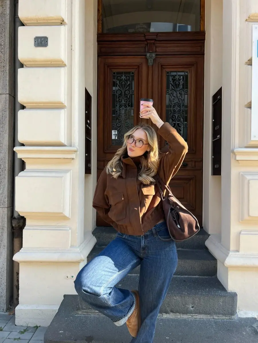 Chic Fall Vibes with Vintage Flair