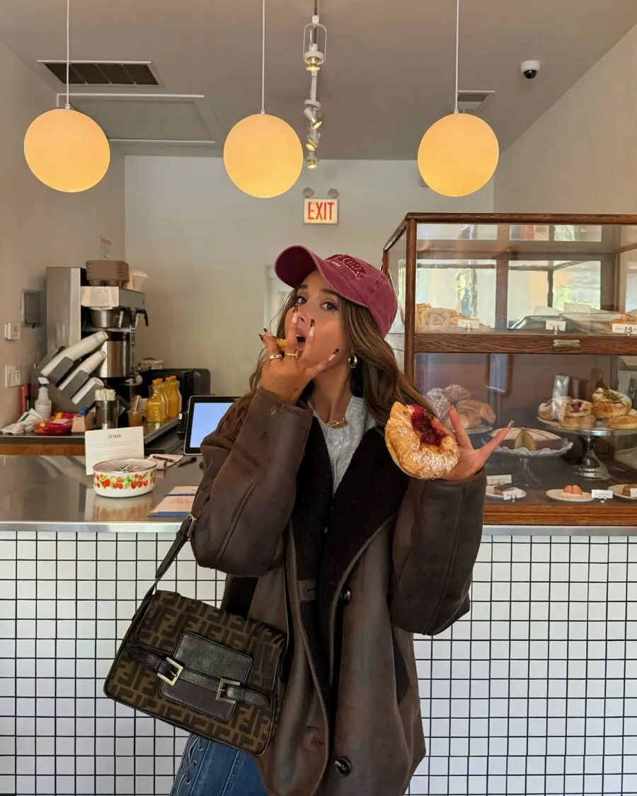 Stylish Fall Look with a Sweet Twist