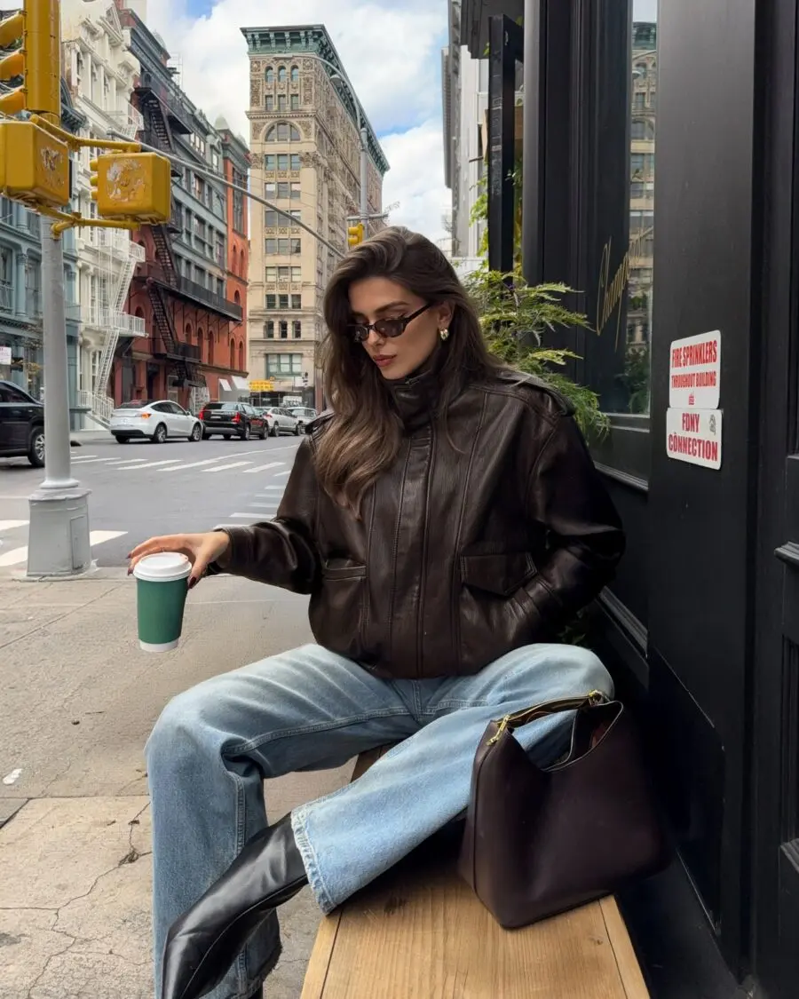 Chic Autumn Ensemble for Urban Settings