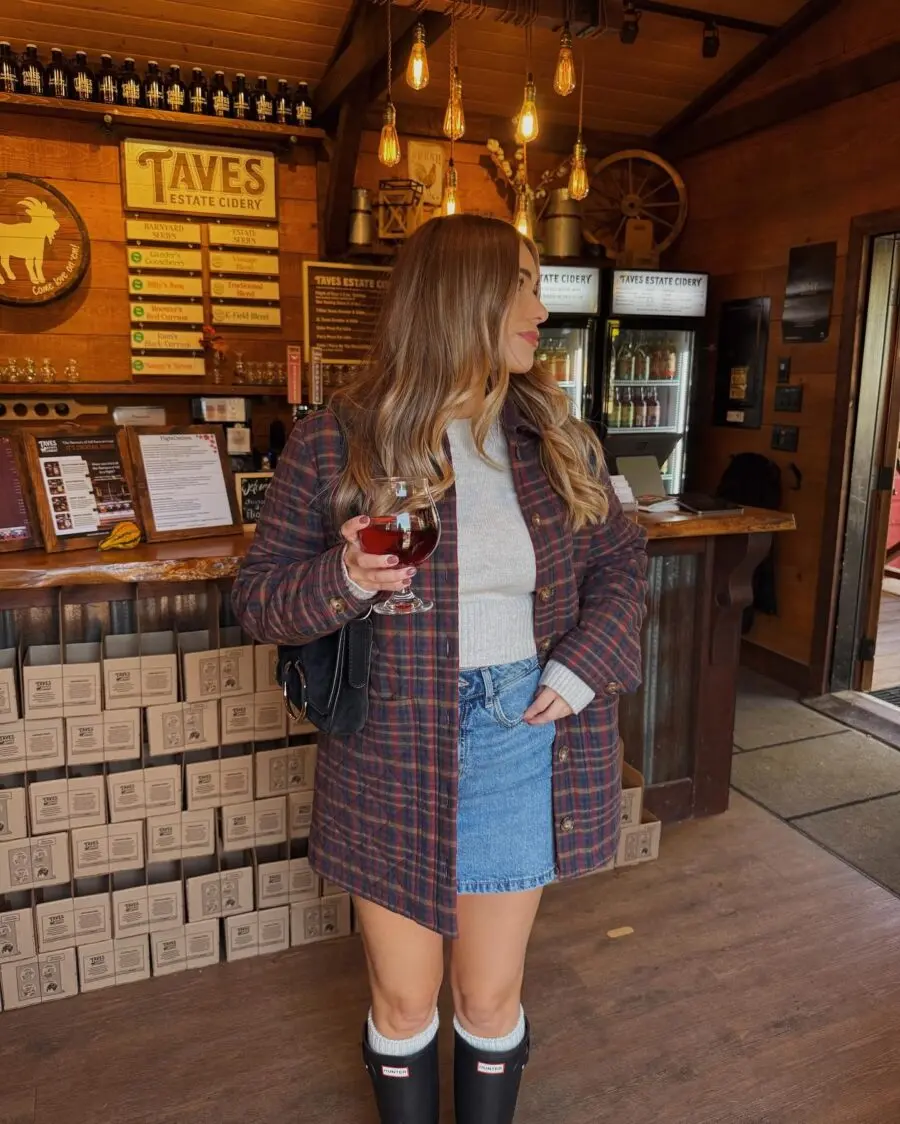 Chic Layered Fall Outfit for Casual Outings