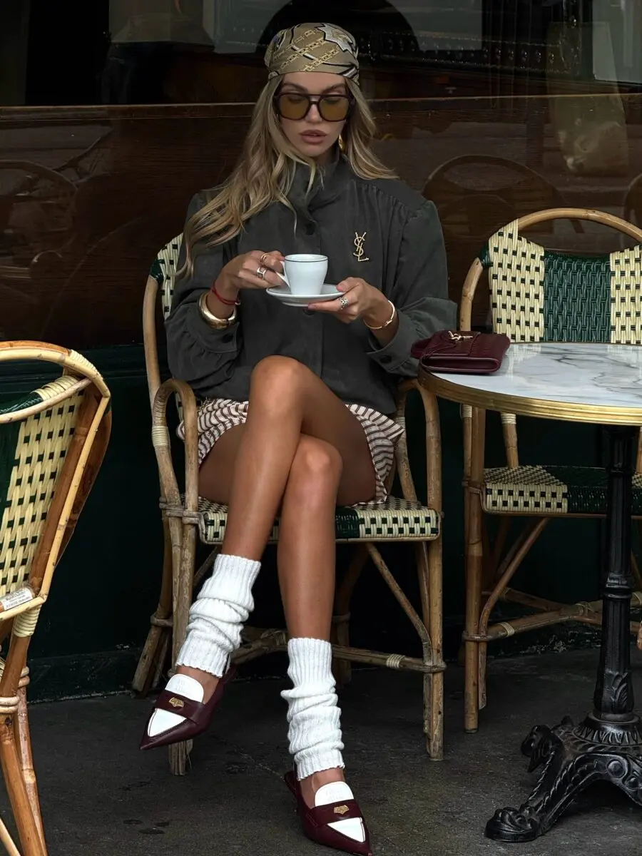 Chic and Cozy Fall Cafe Outfit Inspiration