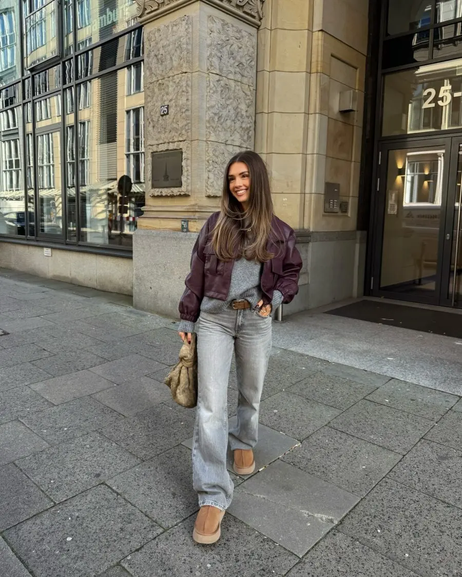 Effortlessly chic fall outfit for street strolls