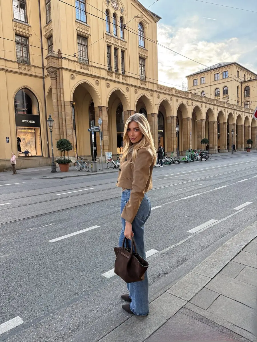 Trendy Fall Outfit with Classic Elements