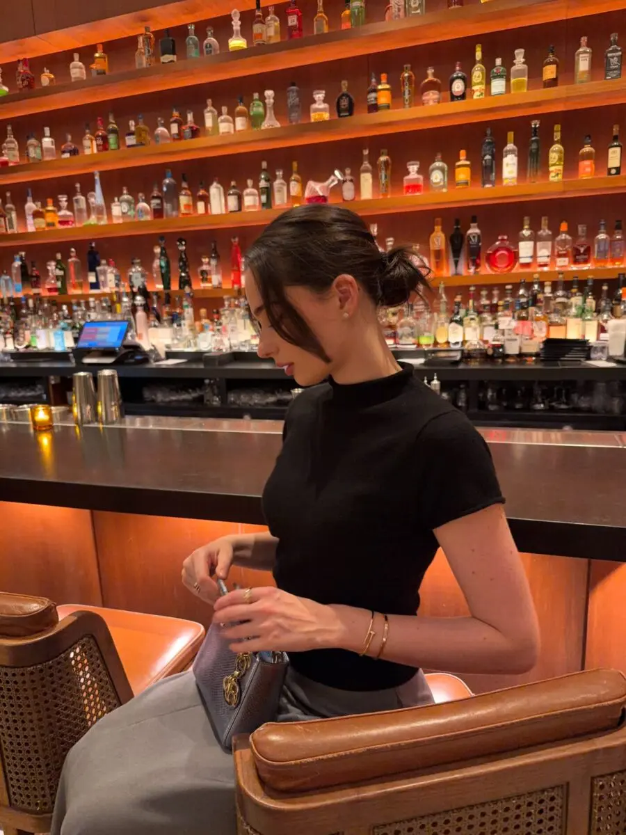 Chic Night Out at the Bar